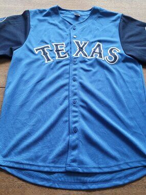 Texas Rangers/Dallas Mavericks Theme Night Nathan Eovaldi SGA Jersey Size M